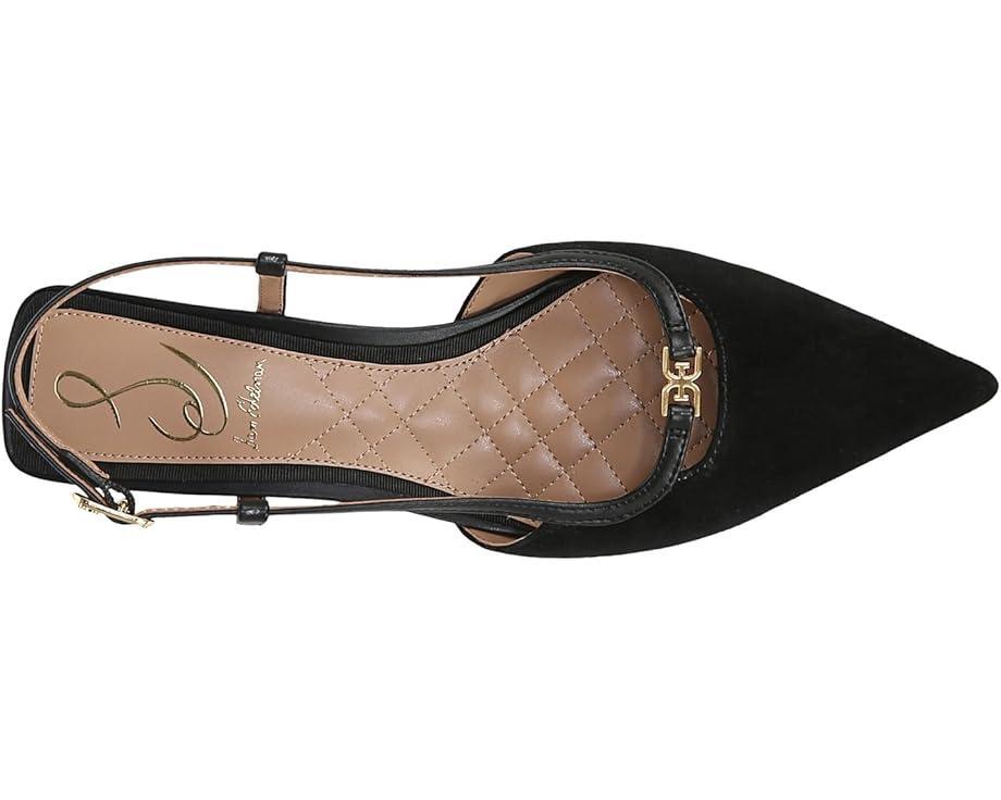 Khloe Pointed Toe Slingback Kitten Heel Product Image