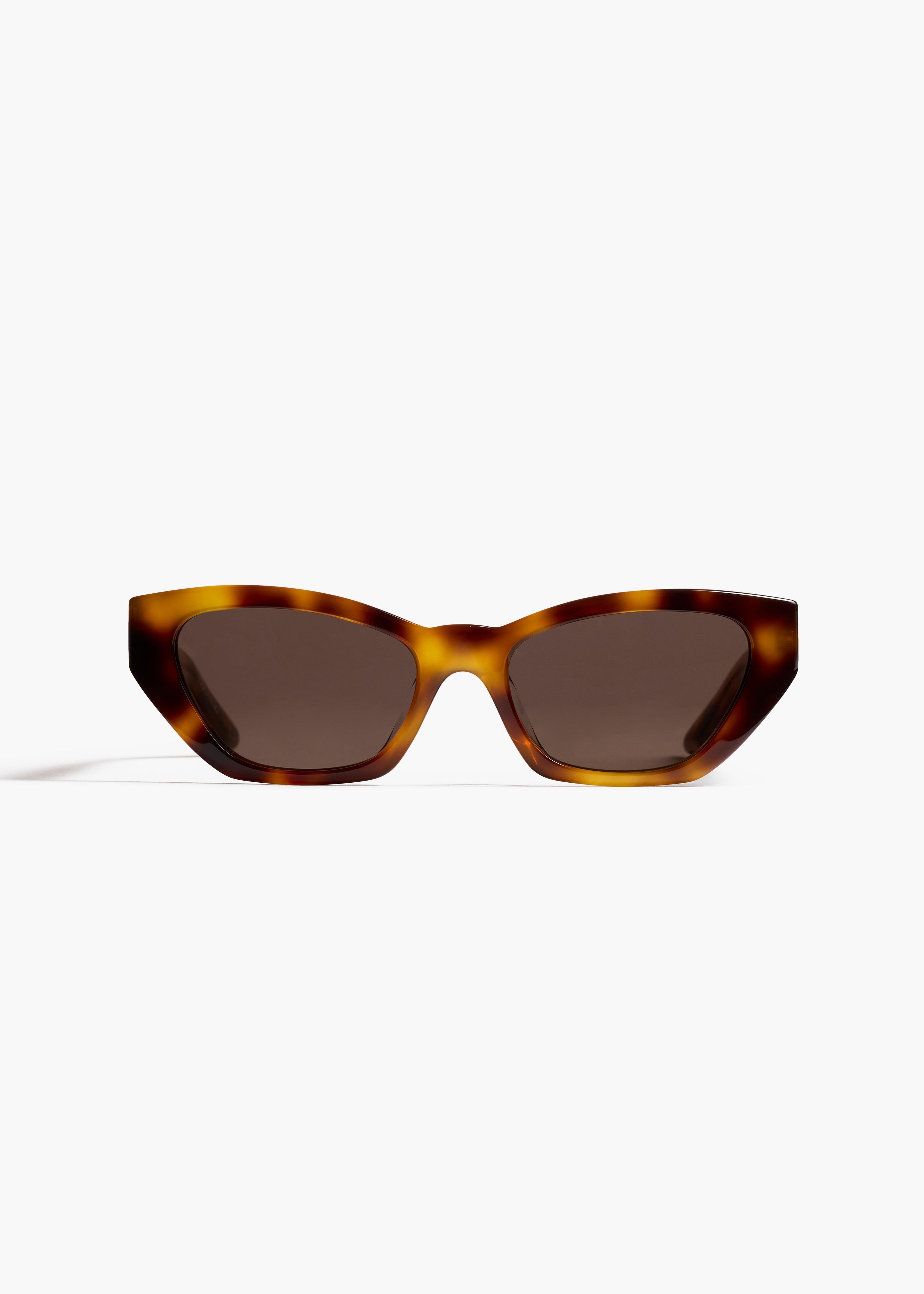 KHAITE x Oliver Peoples 1961C in Dark Mahogany and Brown Product Image