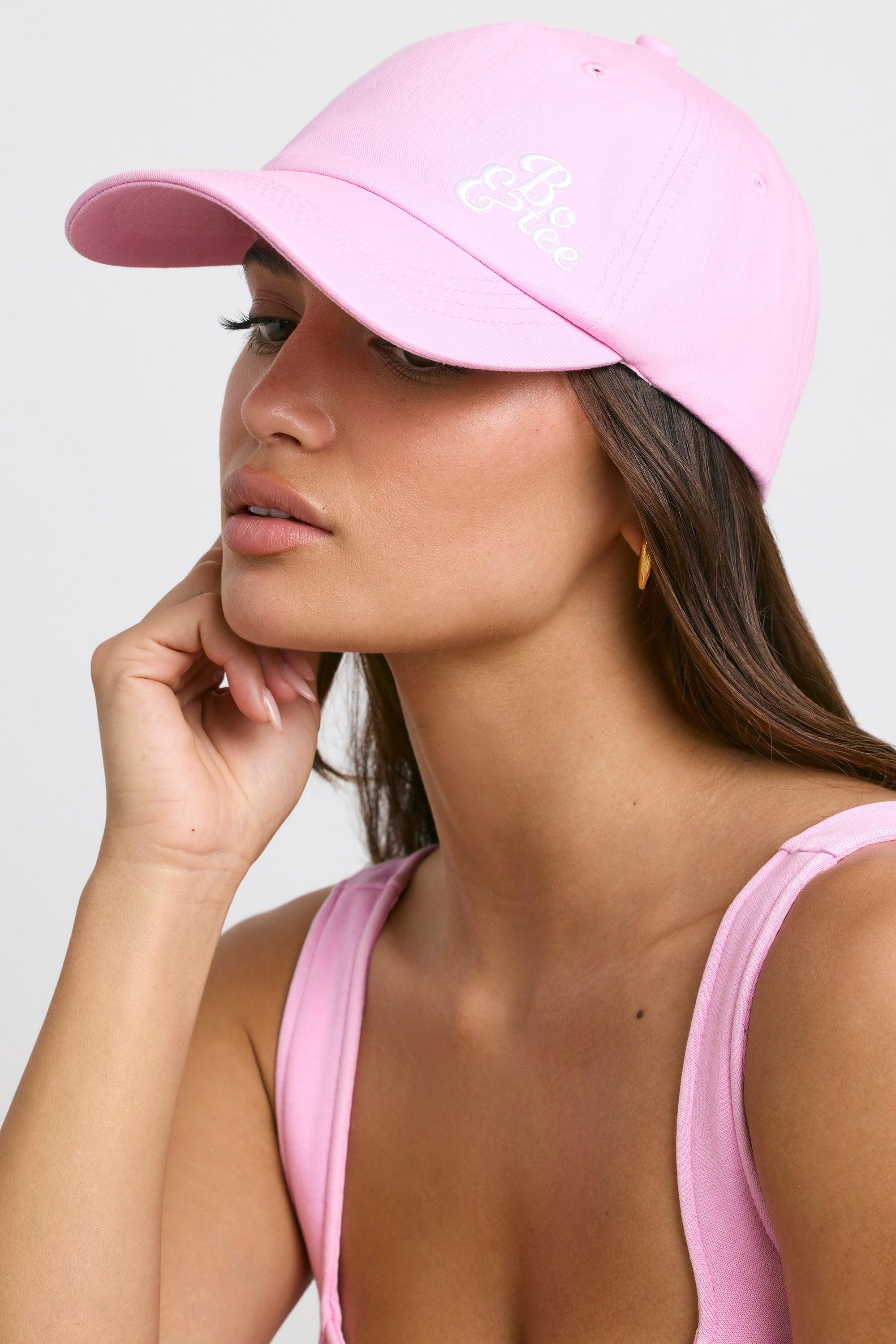 Baseball Cap in Bubblegum Pink Product Image