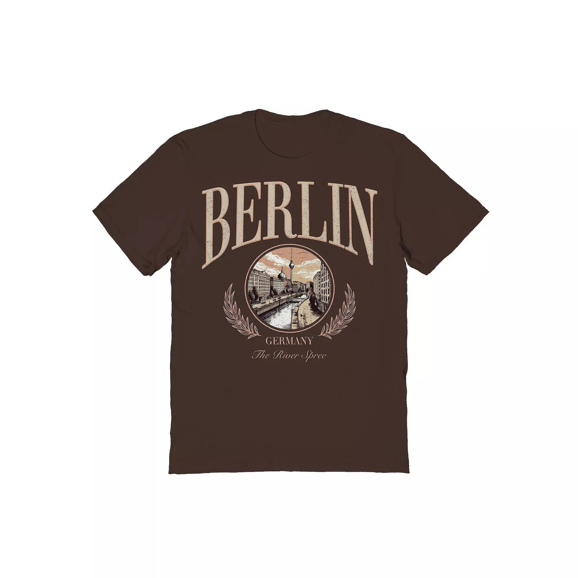 Men's Berlin City Dark Graphic Tee,  Product Image