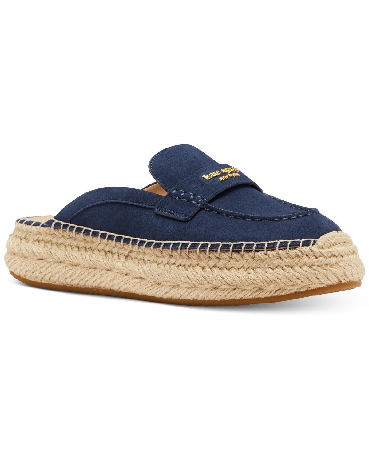 Womens Eastwell Suede Espadrille Mules Product Image