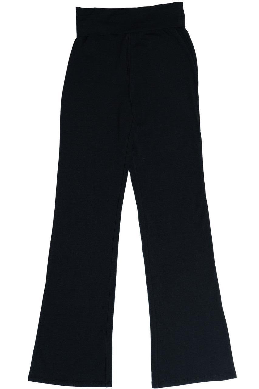 Foldover Flare Pants Product Image