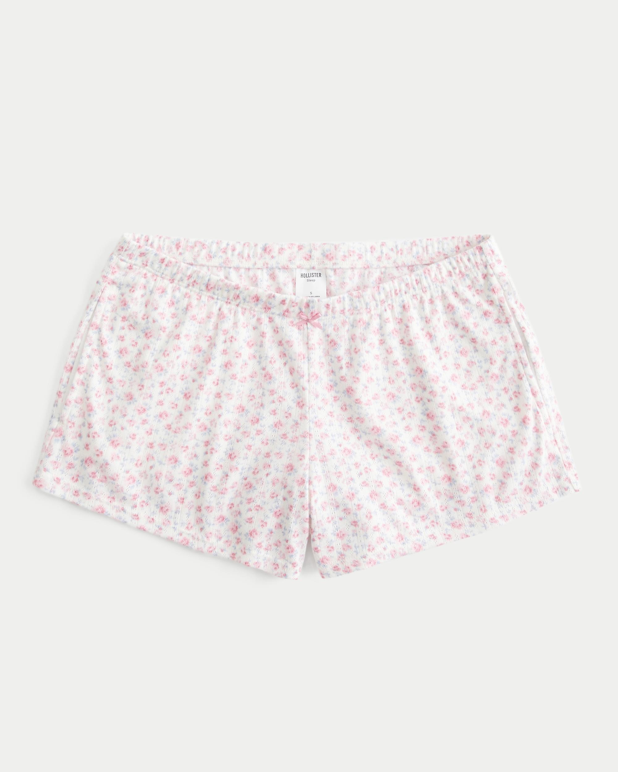 Cozy Pointelle Bow Shortie Product Image
