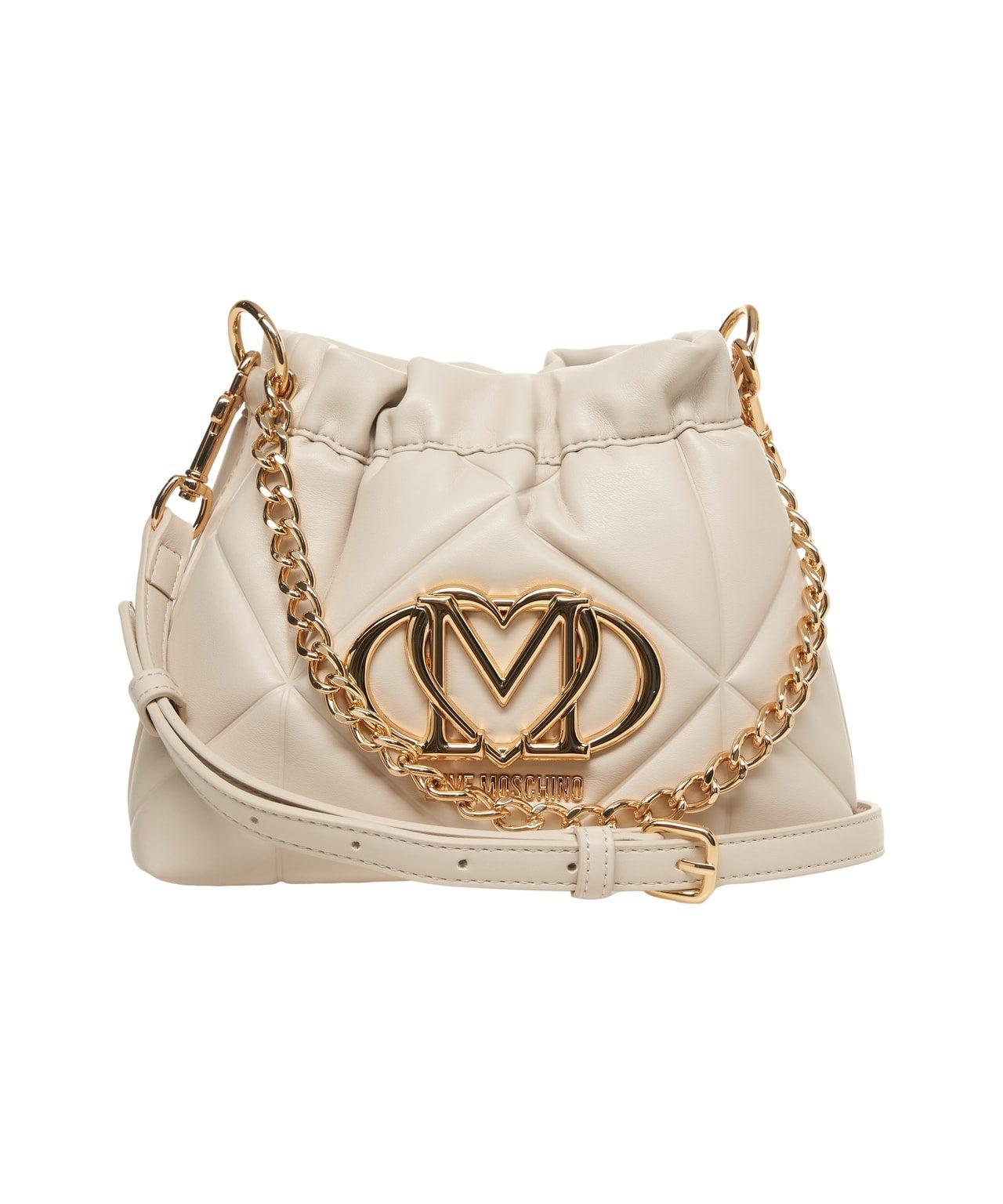 Quilted crossbody bag with logo Product Image