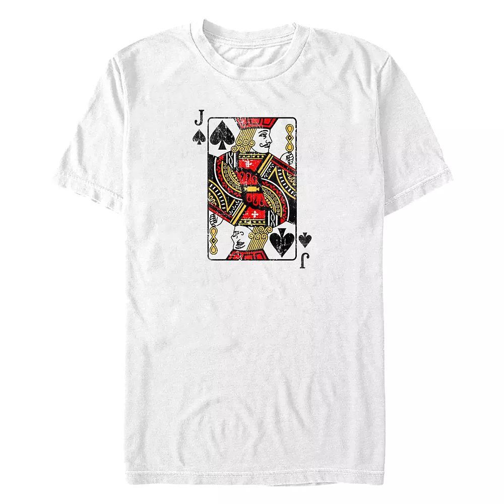 Big & Tall Jack Of Spades Card Graphic Tee, Men's,  Product Image