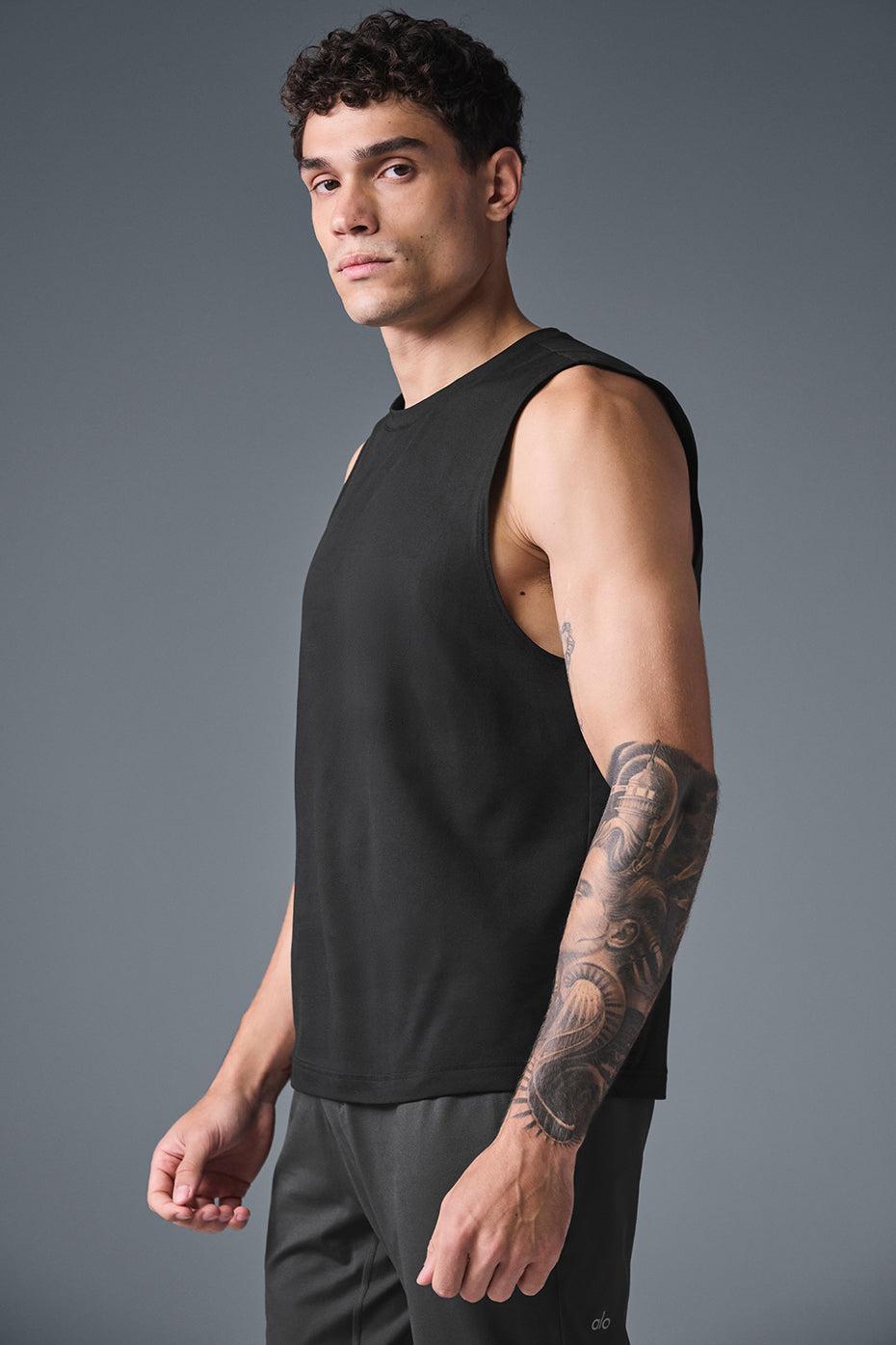 Conquer Muscle Tank - Black Product Image