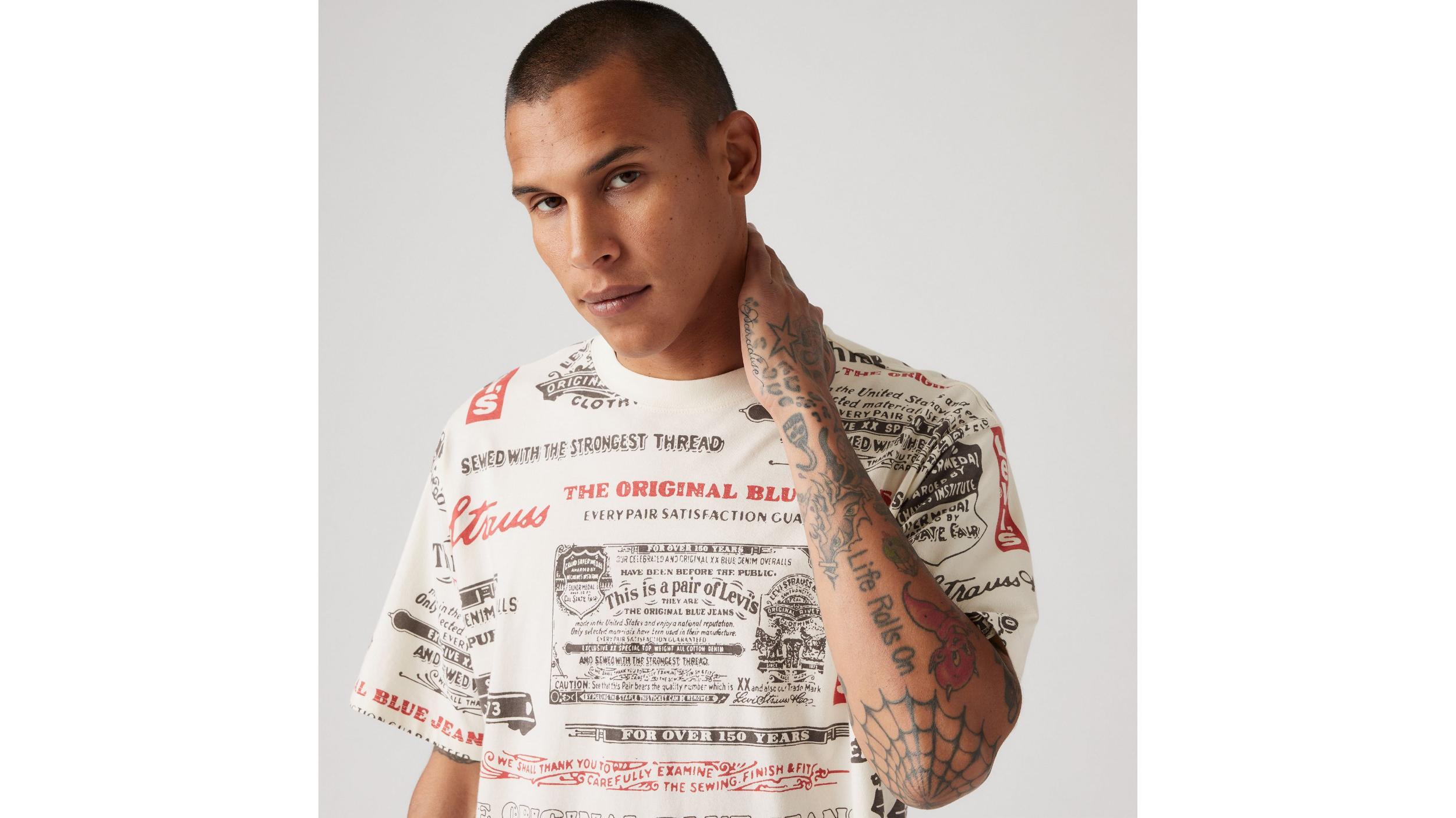 Vintage Fit Graphic T-Shirt Product Image