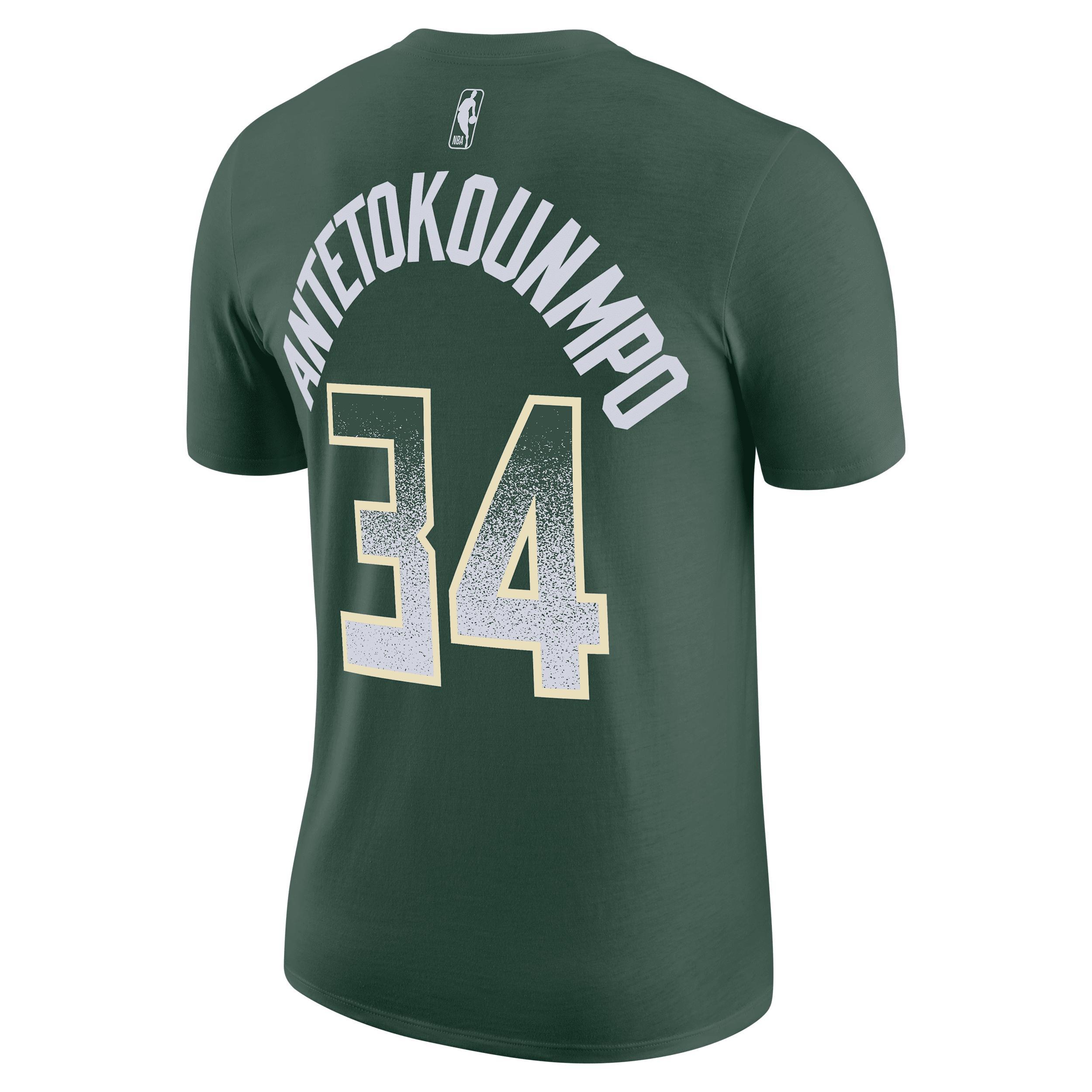 Giannis Antetokounmpo Milwaukee Bucks Select Series Nike Mens NBA T-Shirt | HQ1320-323 Product Image