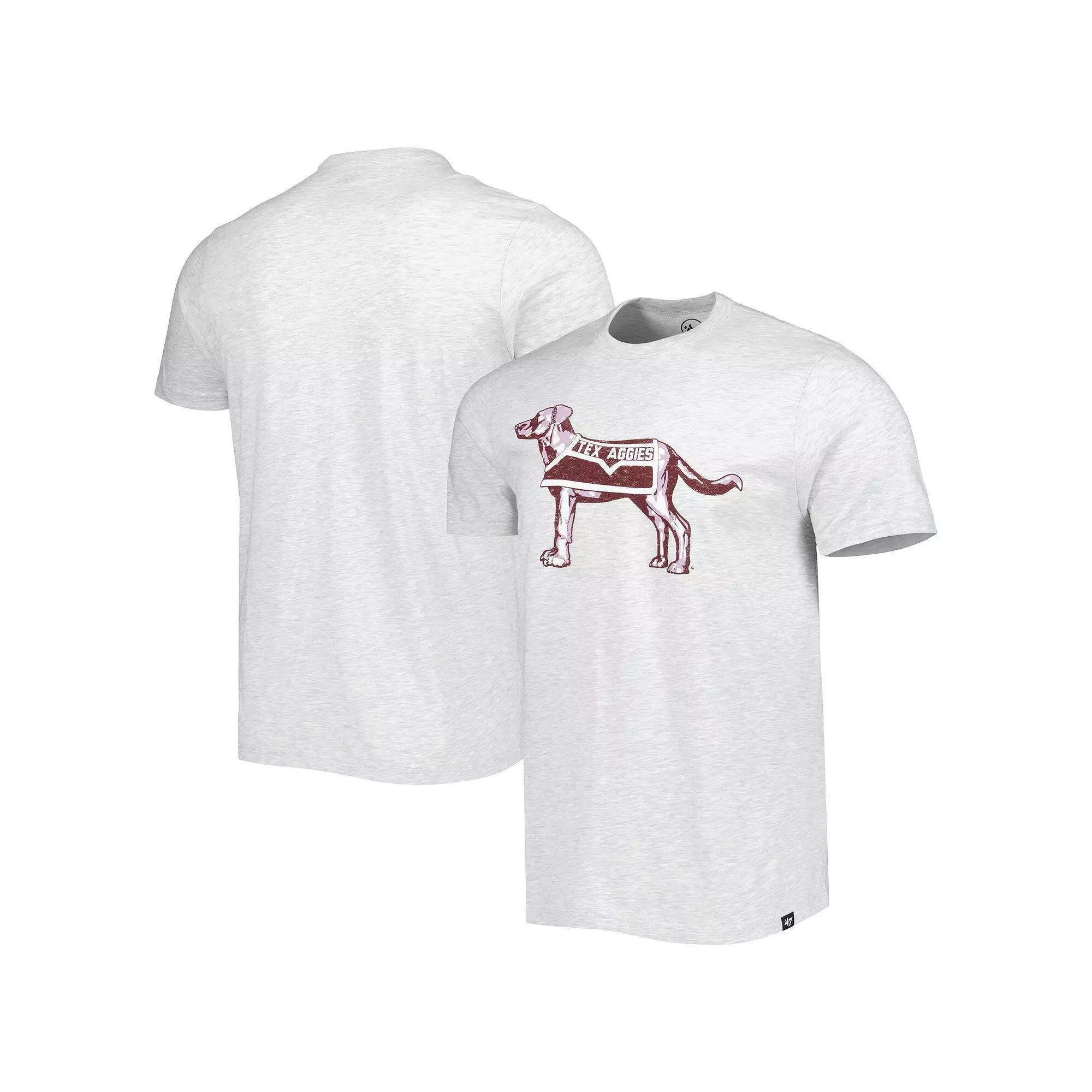 Men's '47 Heathered Gray Texas A&M Aggies Premier Franklin T-Shirt, Size: 2XL, Grey Product Image