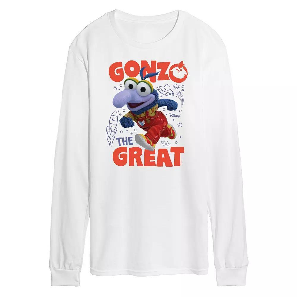 Disney's Muppets Babies Gonzo Men's The Great Long Sleeve Graphic Tee,  Product Image