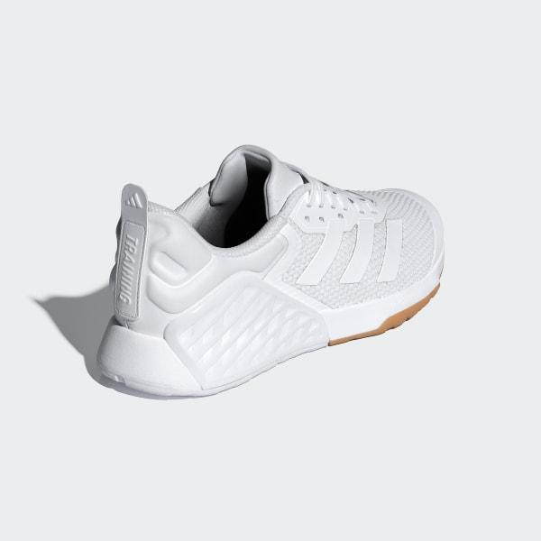 adidas Dropset 3 strength training shoes Cloud White 6 Womens Product Image