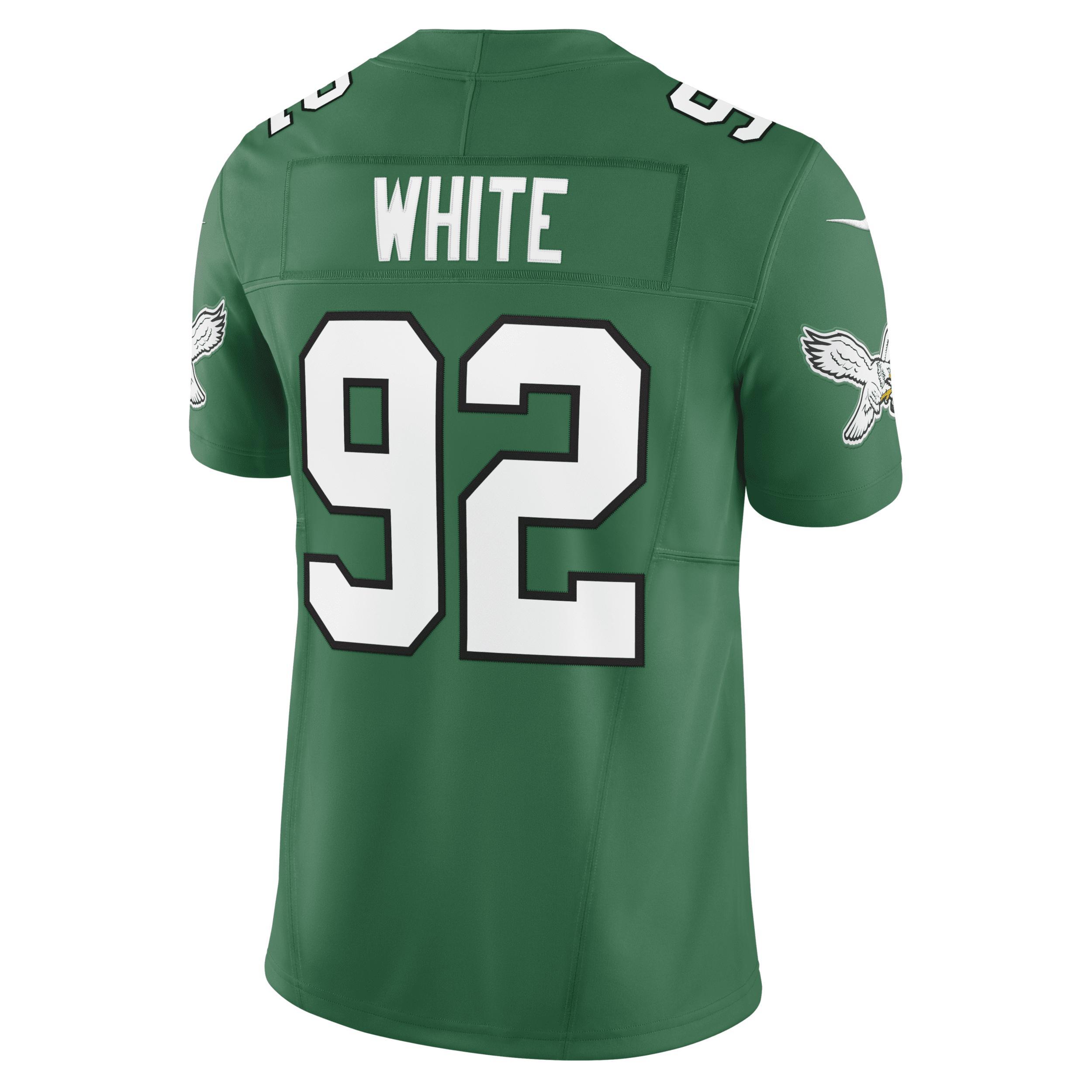 Men's Nike Reggie White Kelly Green Philadelphia Eagles Alternate Vapor F.U.S.E. Limited Jersey,  Product Image