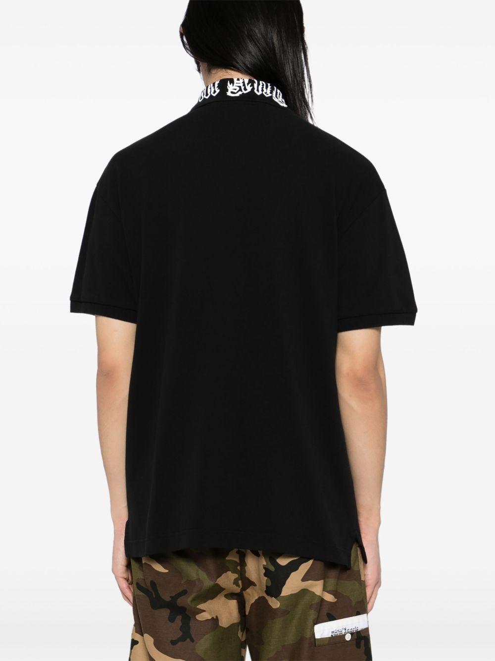 logo-print polo shirt Product Image