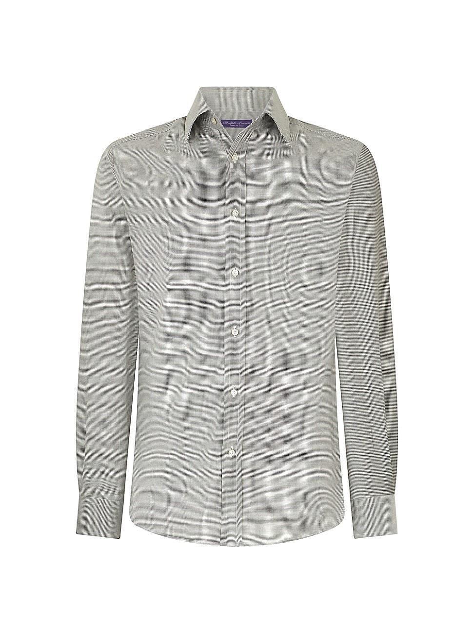 Mens Mini Houndstooth Shirt Product Image