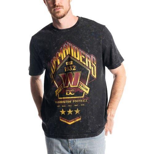 Unisex The Wild Collective Black Washington Commanders Band T-Shirt, Mens Product Image