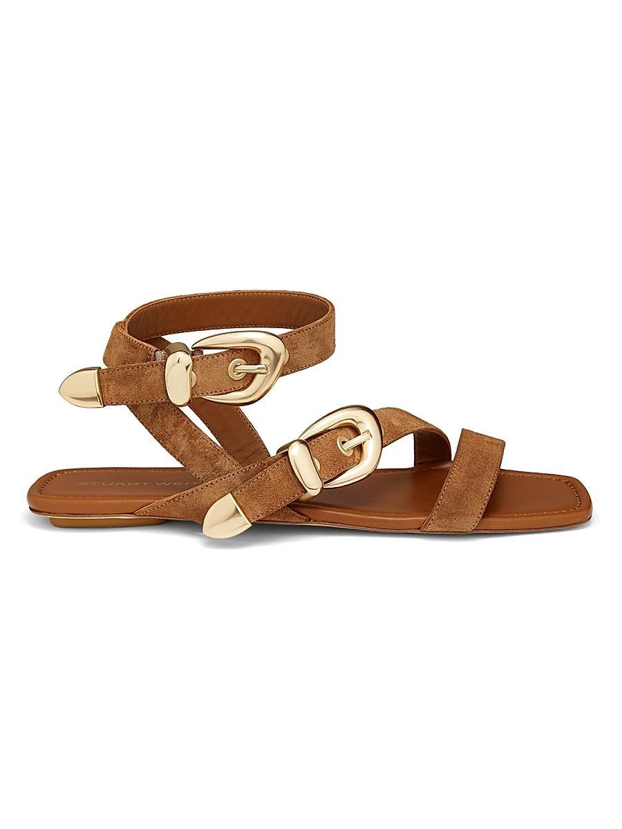 Womens Maven Suede Flat Sandals Product Image