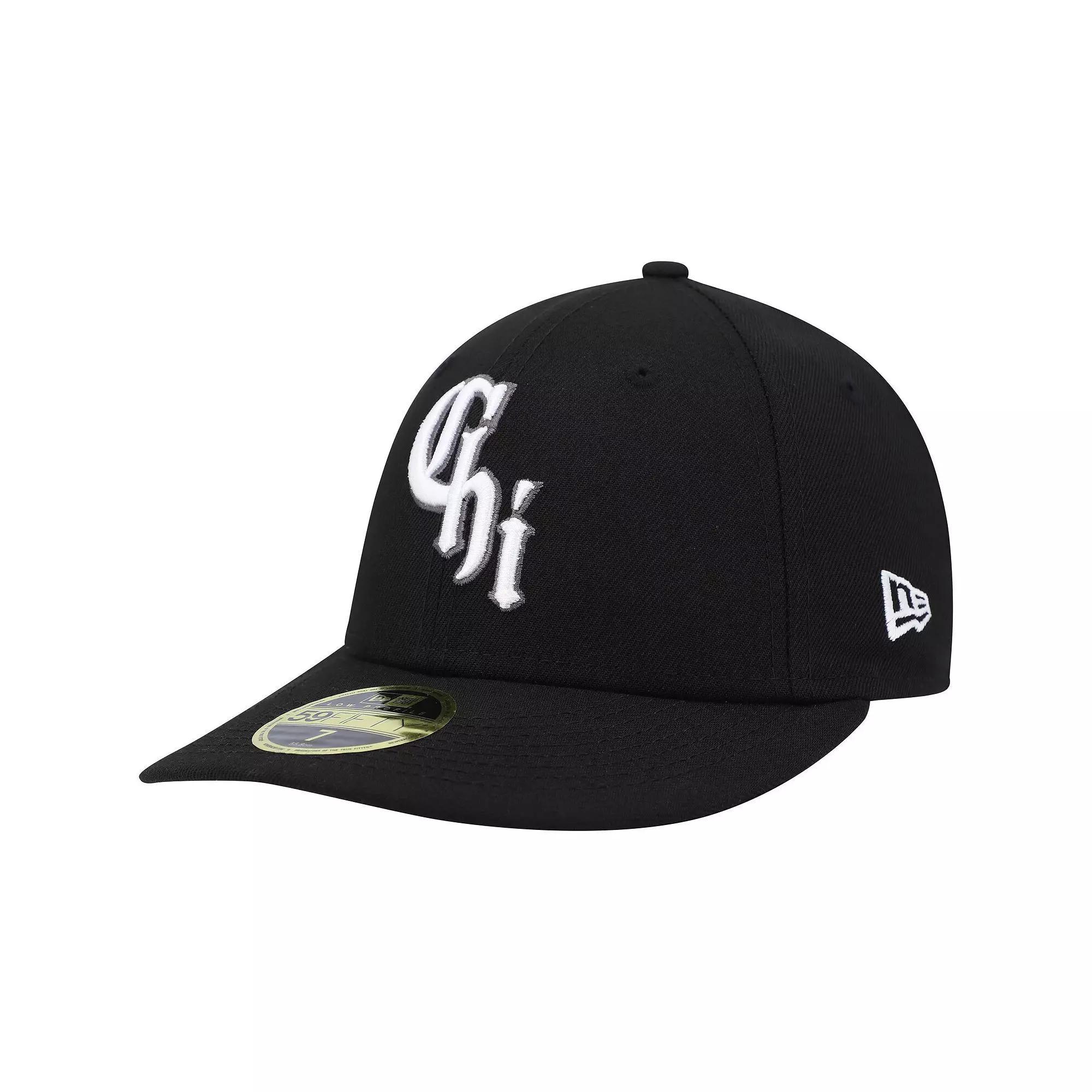 Men's New Era Black Chicago White Sox City Connect 59FIFTY Fitted Hat,  Product Image