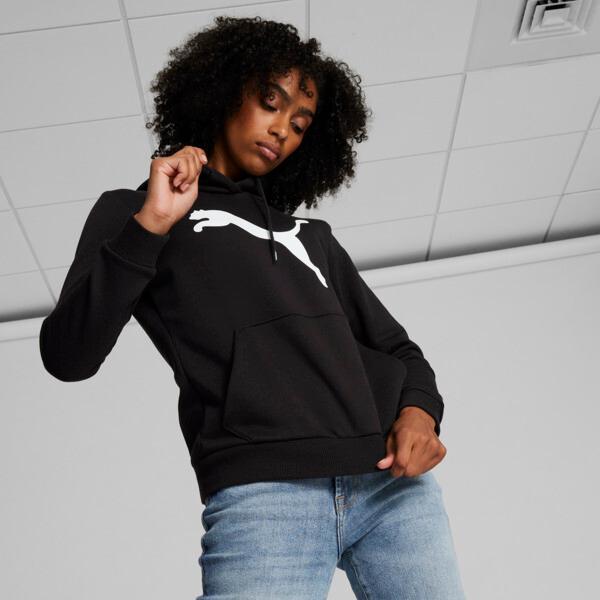 PUMA Essentials Big Cat Logo Women's Hoodie Product Image