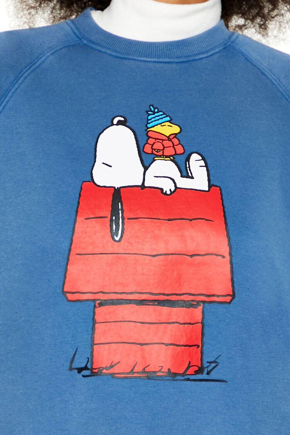 Snoopy Graphic Fleece Pullover | Forever 21 Product Image