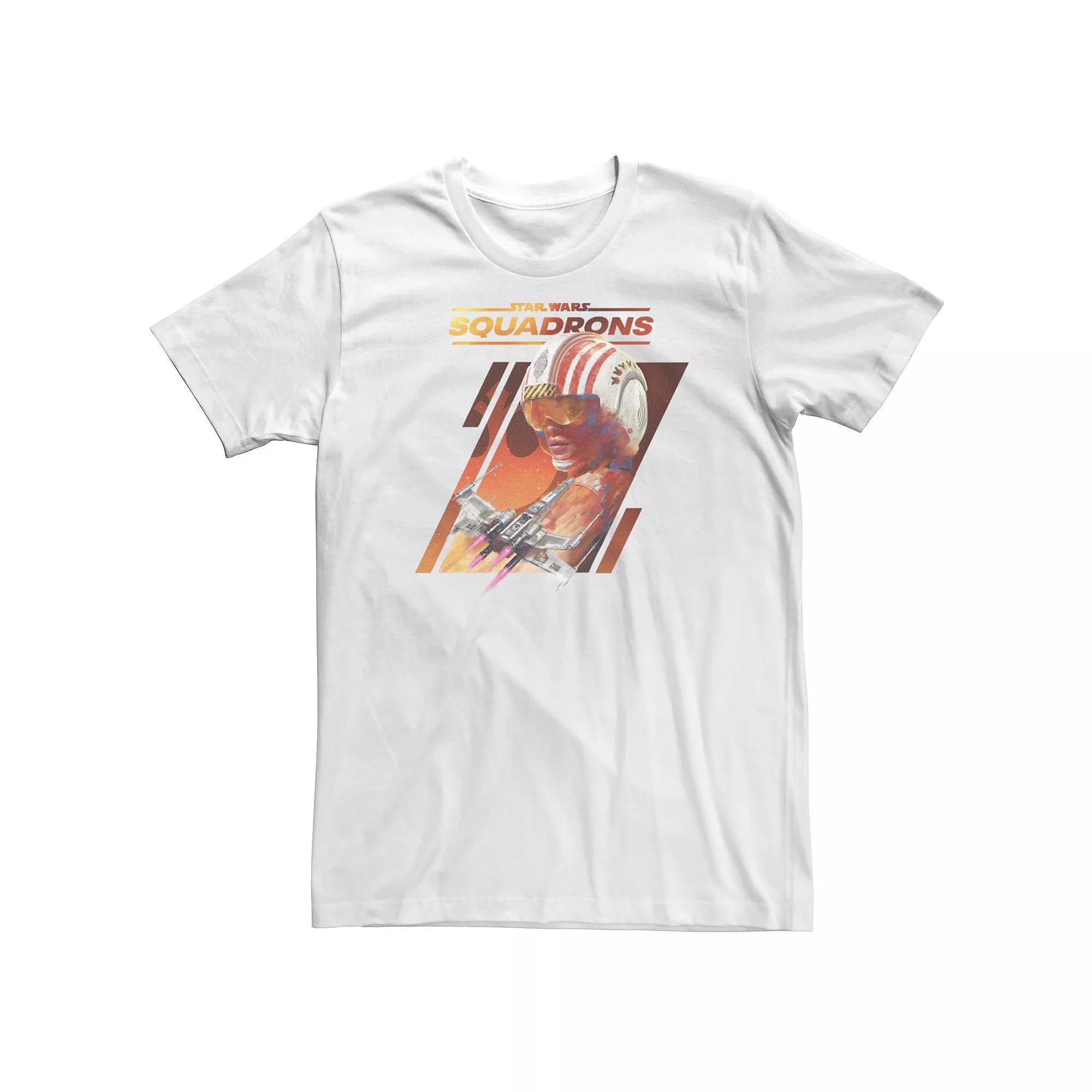 Big & Tall Star Wars: Squadrons Rebel X-Wing Panels Tee, Men's,  Product Image