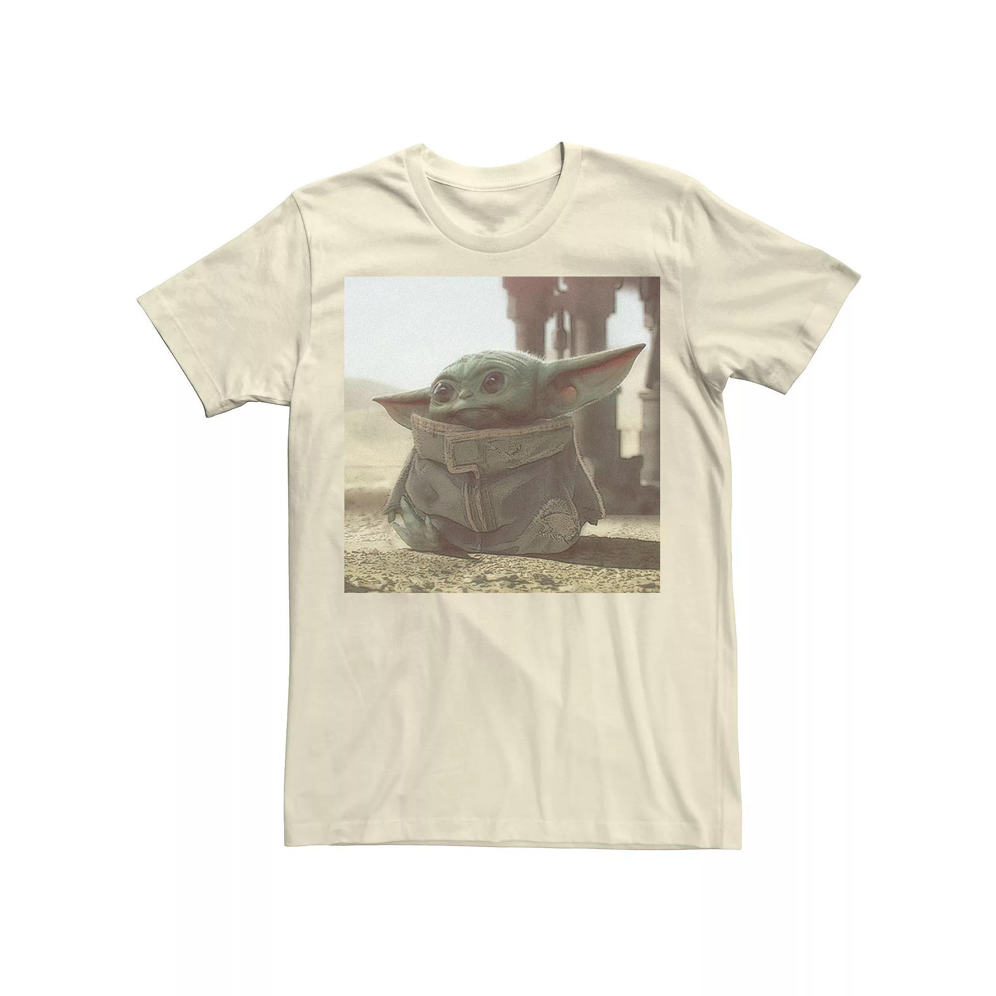 Men's Star Wars The Mandalorian The Child aka Baby Yoda Poster Tee,  Product Image