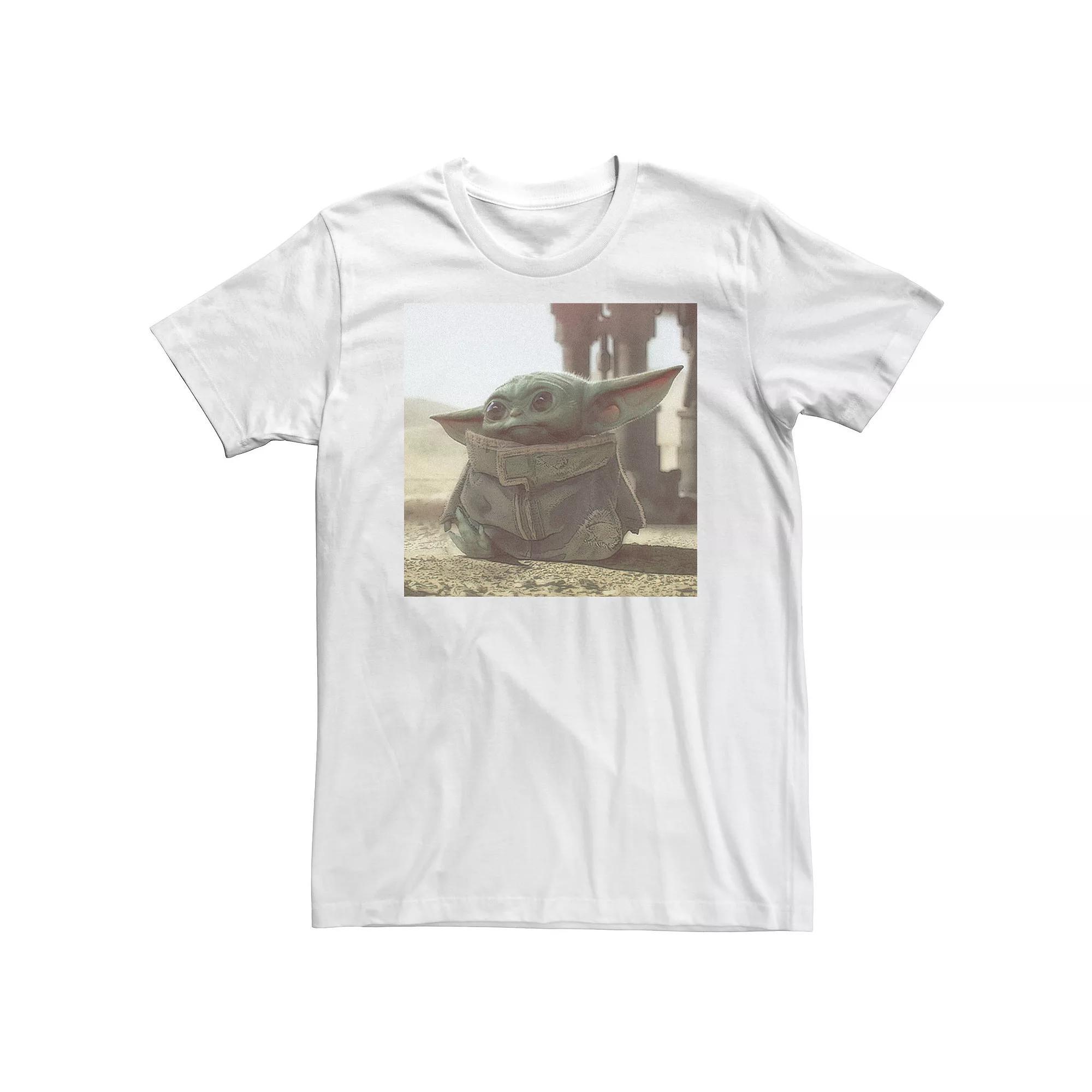 Big & Tall Star Wars The Mandalorian The Child Photograph Tee, Men's,  Product Image