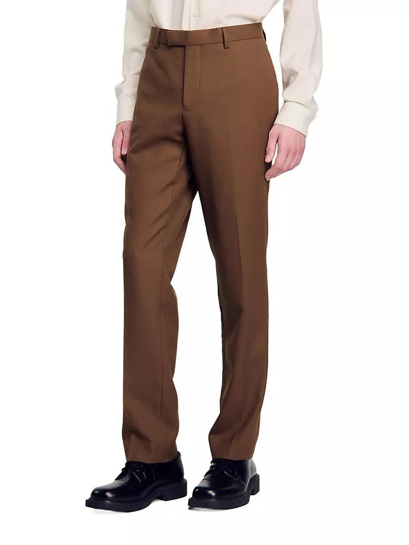 Wool Suit Trousers Product Image