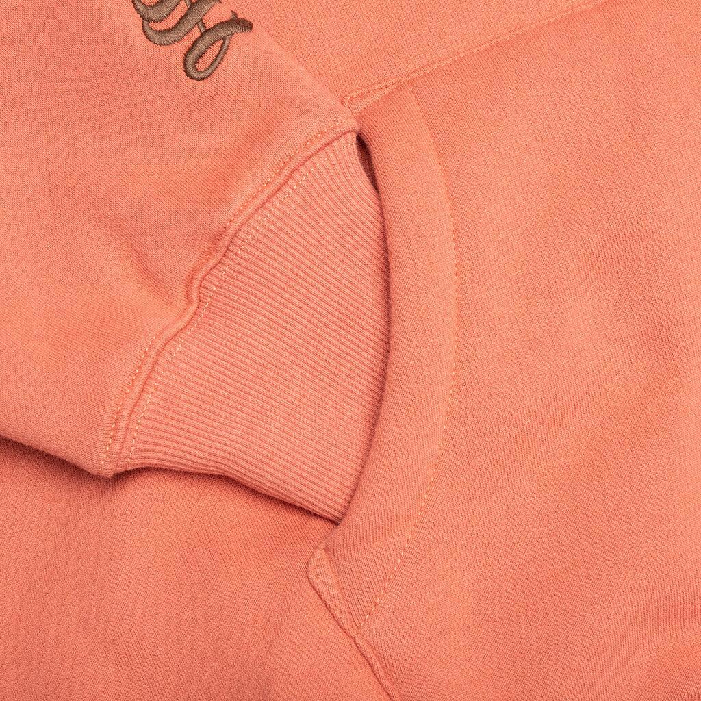 OE Zip Up Hoodie - Rust Male Product Image