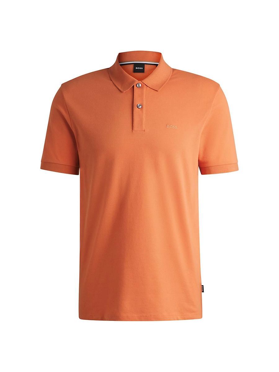 Mens Pallas Regular-Fit Polo Shirt in Cotton Product Image