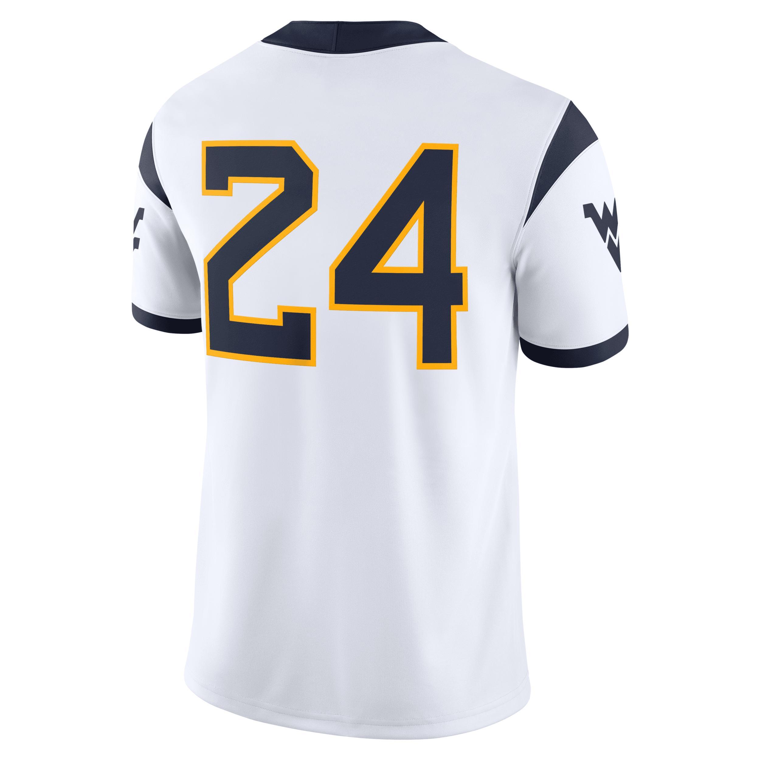 West Virginia Mountaineers Nike Men's Dri-FIT College Game Jersey Product Image