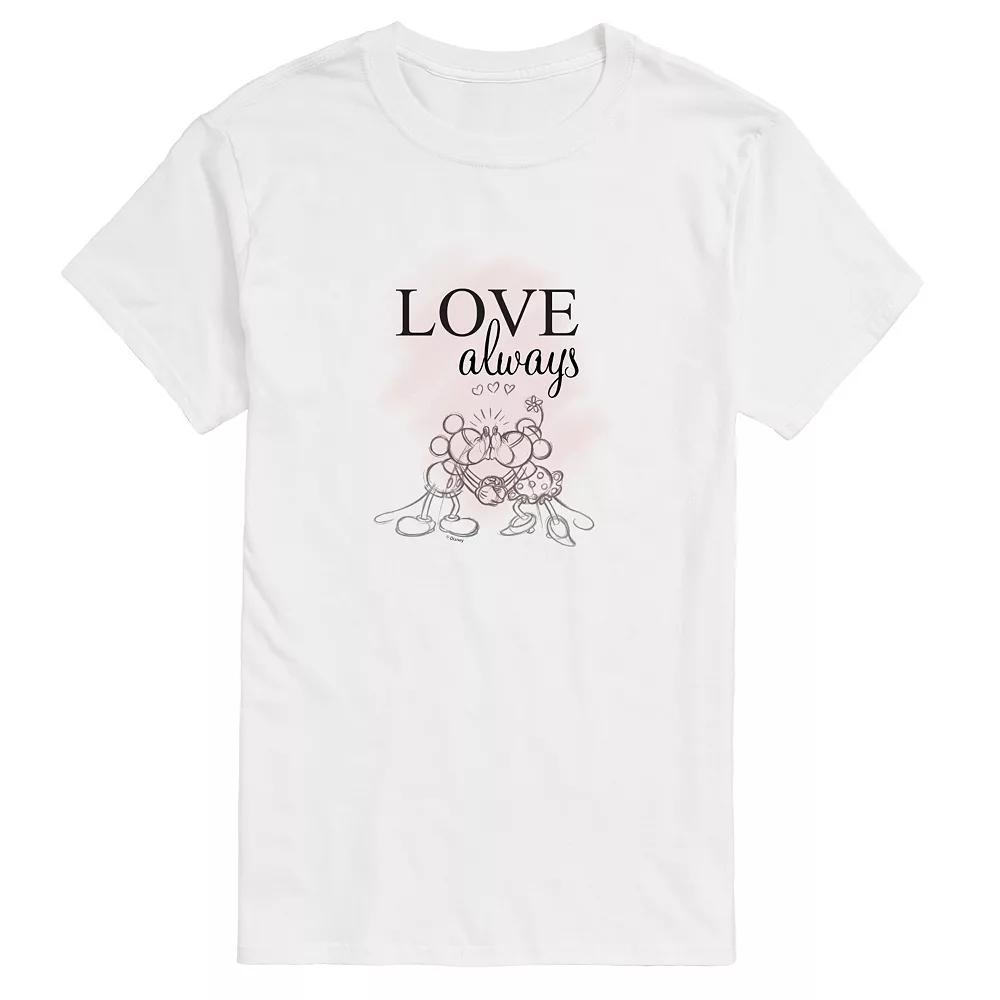 Disney's Men's Love Always Graphic Tee,  Product Image
