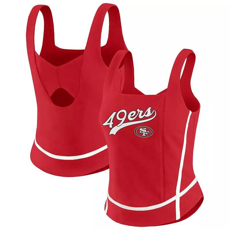 Women's WEAR by Erin Andrews Black Cincinnati Bengals Square Neck Tank Top,  Product Image