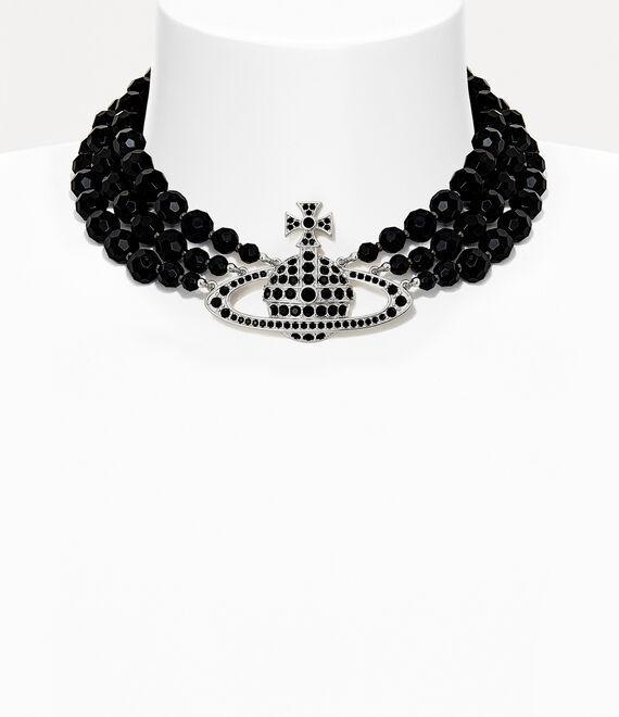 Messaline Three Row Choker Product Image