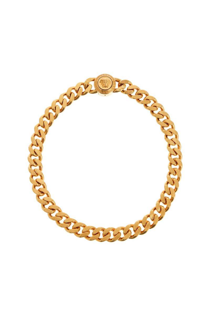 VERSACE Chain Medusa Necklace In Gold Product Image