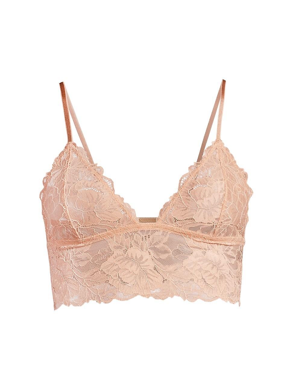 Womens Everyday Lace Longline Bra Product Image