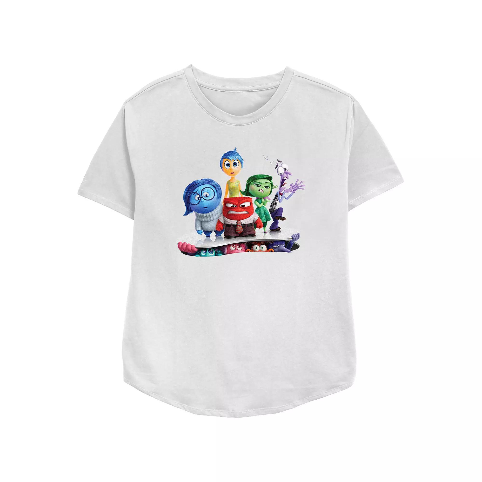 Disney / Pixar's Inside Out 2 New Emotions Women's Graphic Tee, Size: Medium, White Product Image