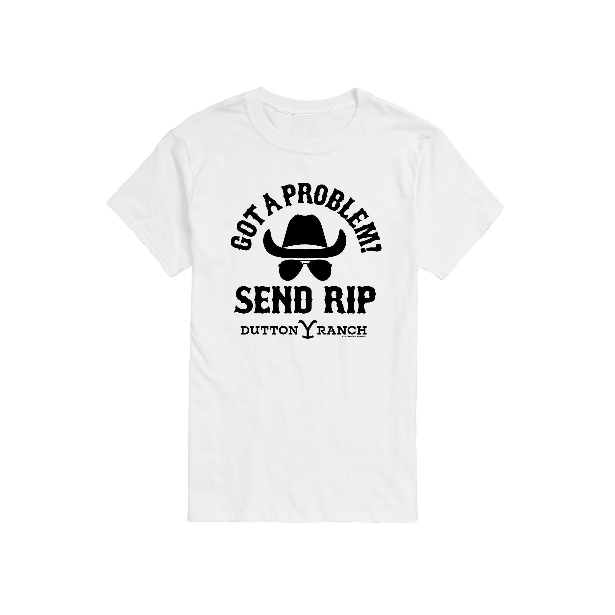 Big & Tall Yellowstone Got Problem Tee, Men's,  Product Image