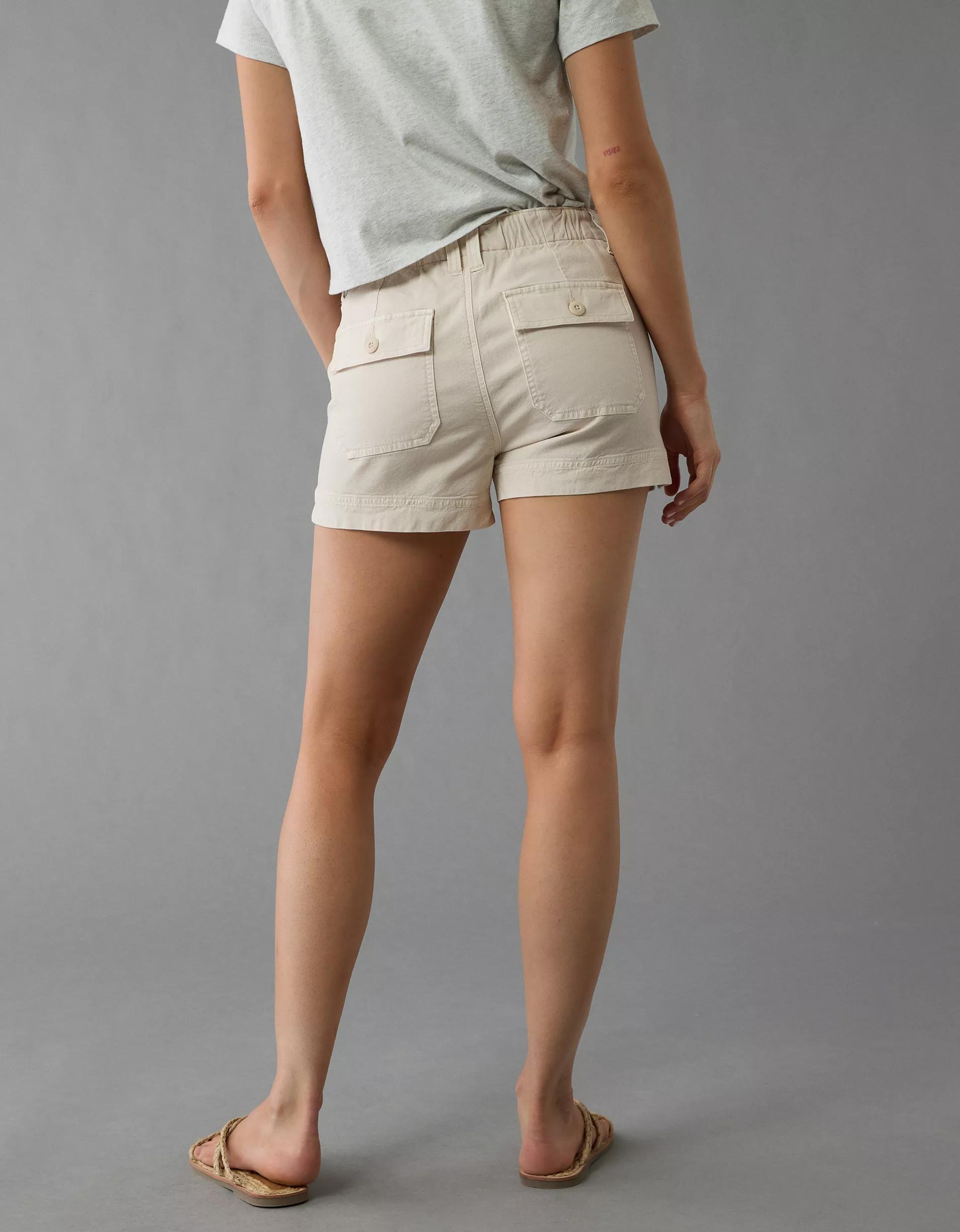 AE Stretch High-Waisted Relaxed Utility Short Product Image