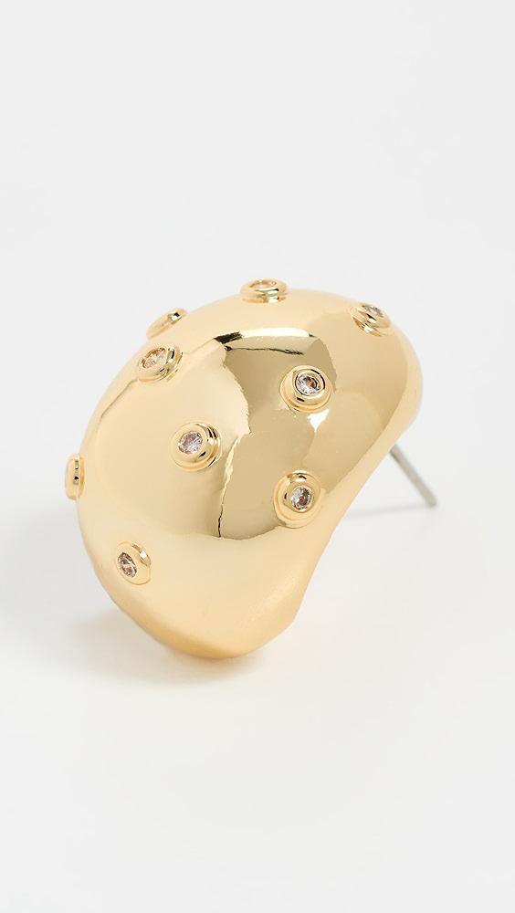 Luv Aj Pave Molten Studs | Shopbop Product Image