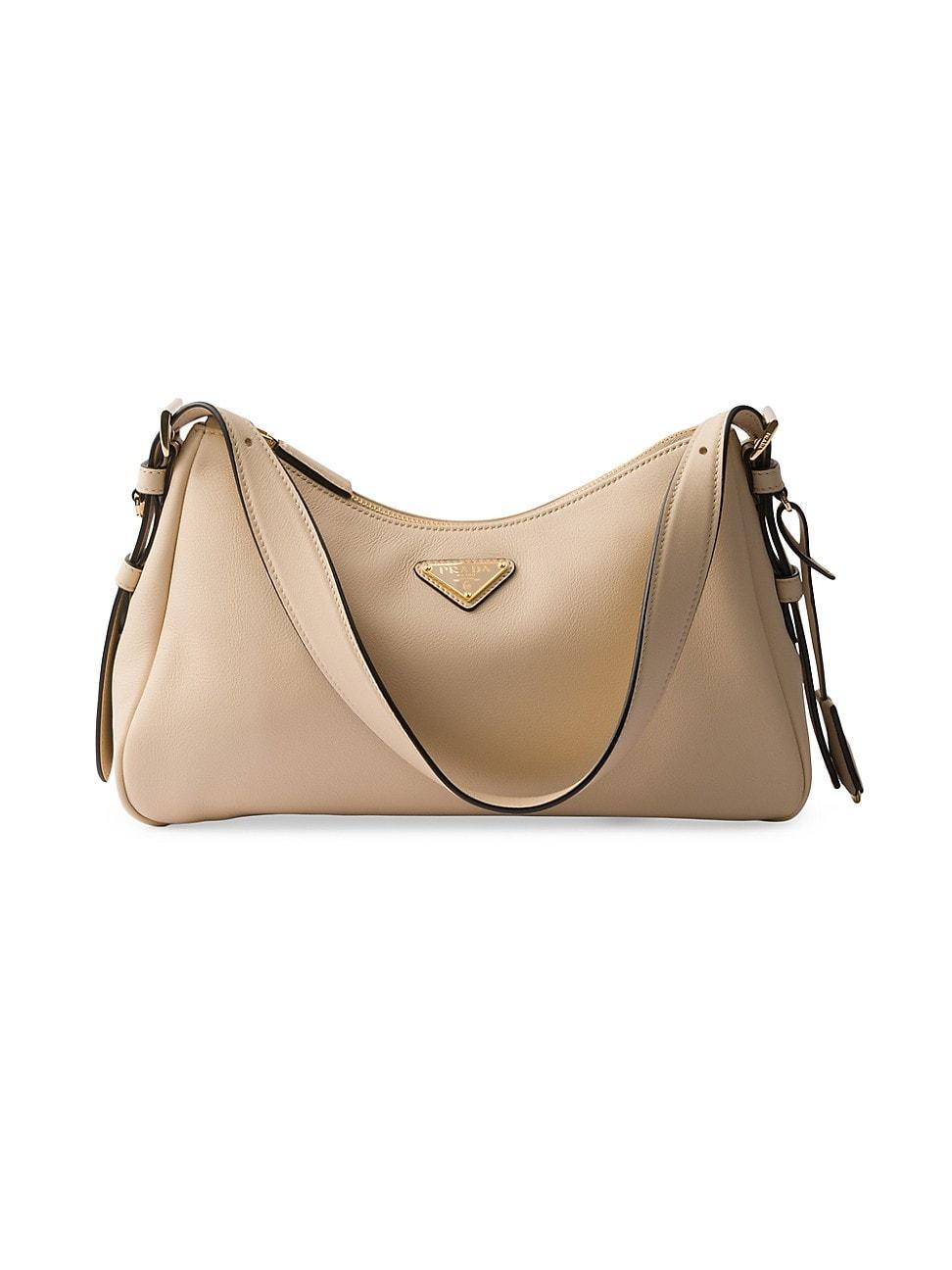 Womens Aimee Medium Leather Shoulder Bag Product Image