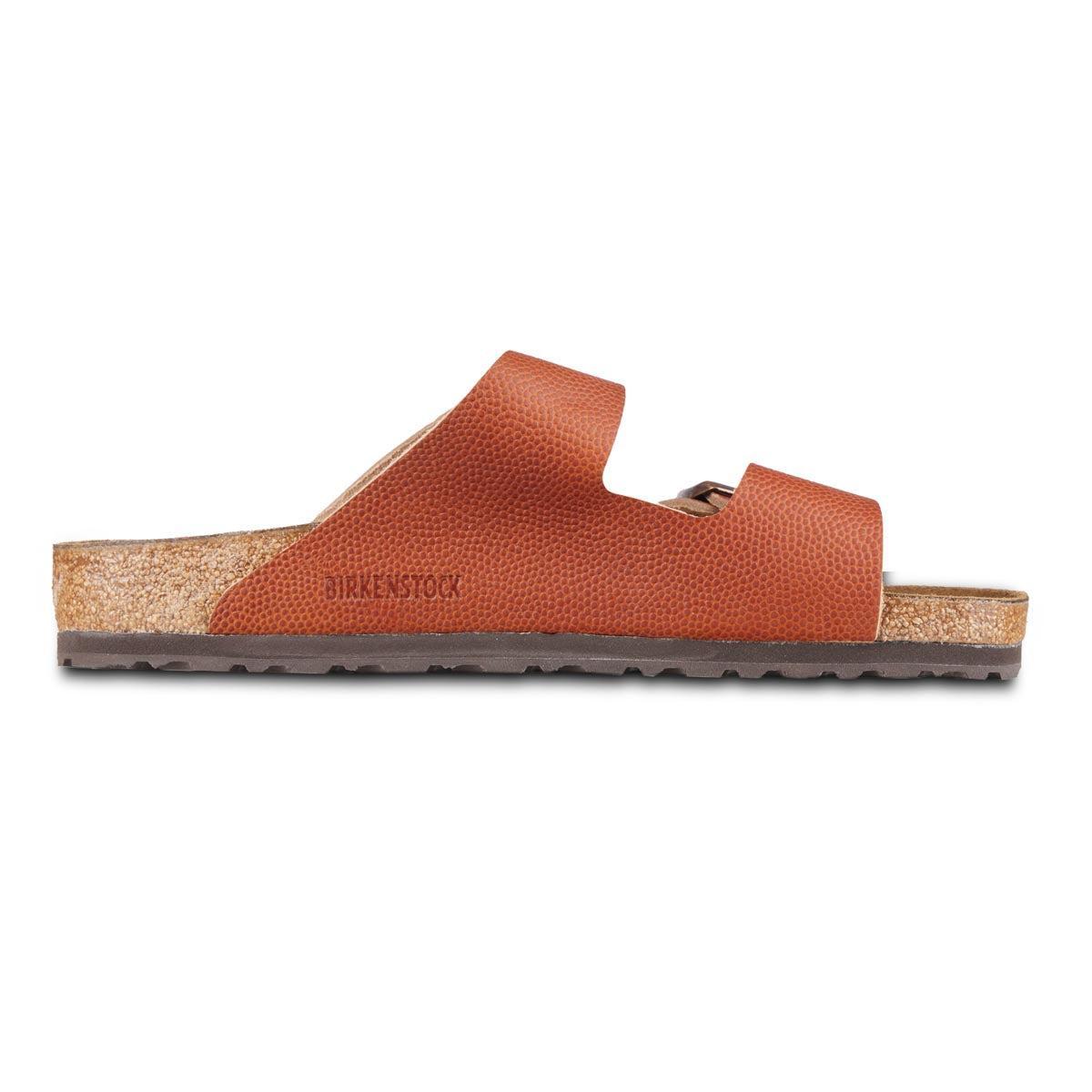 Birkenstock Men's Arizona Grip Horween Embossed Leather Sandals Product Image