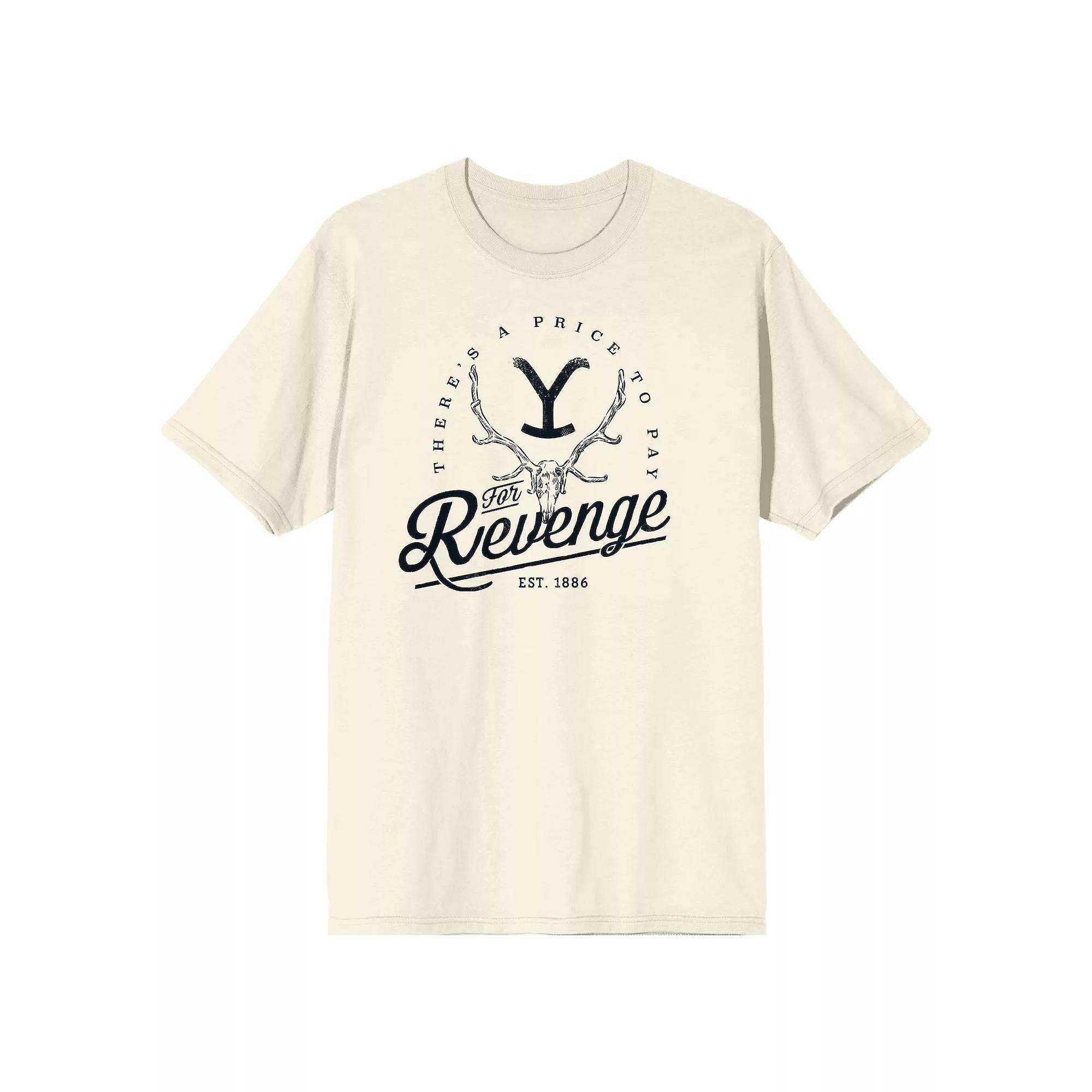 Men's Yellowstone Logo Revenge Tee,  Product Image