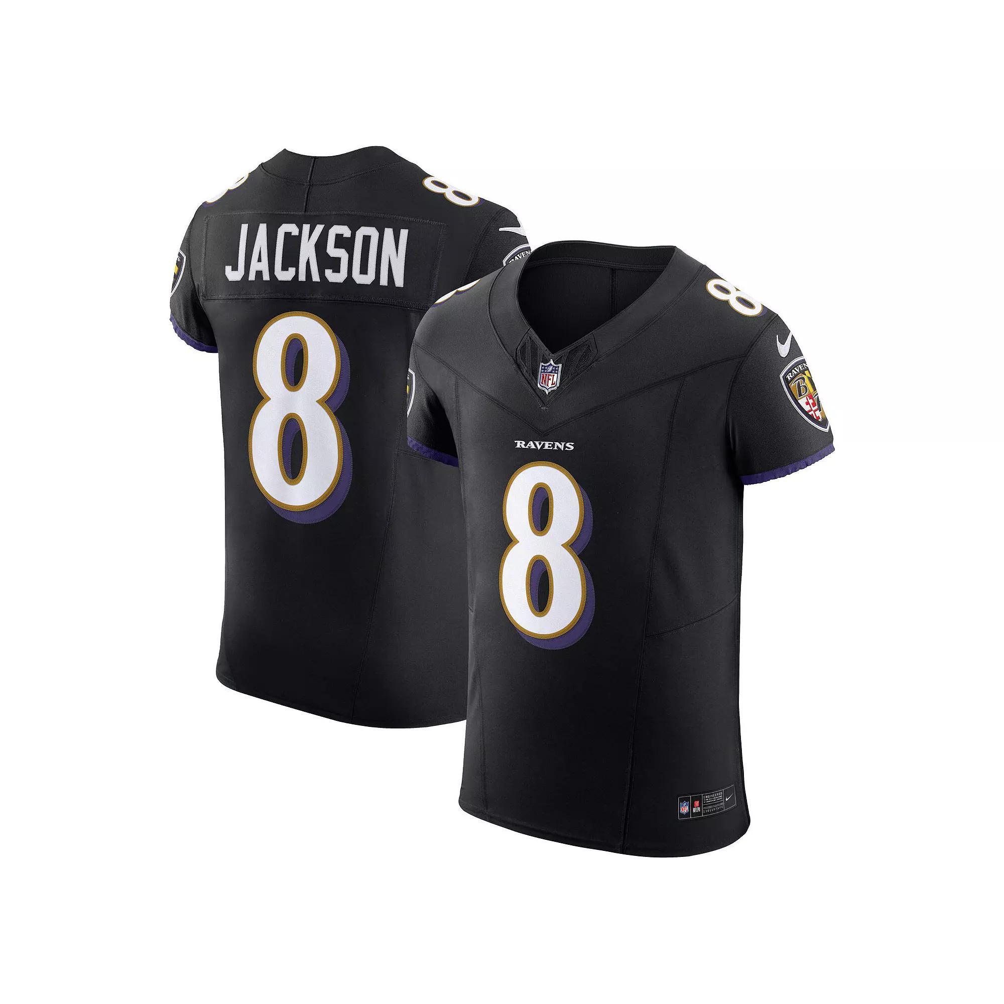 Lamar Jackson Baltimore Ravens Nike Mens Dri-FIT NFL Elite Football Jersey | 58NMBLEA8GF-3Y0 Product Image