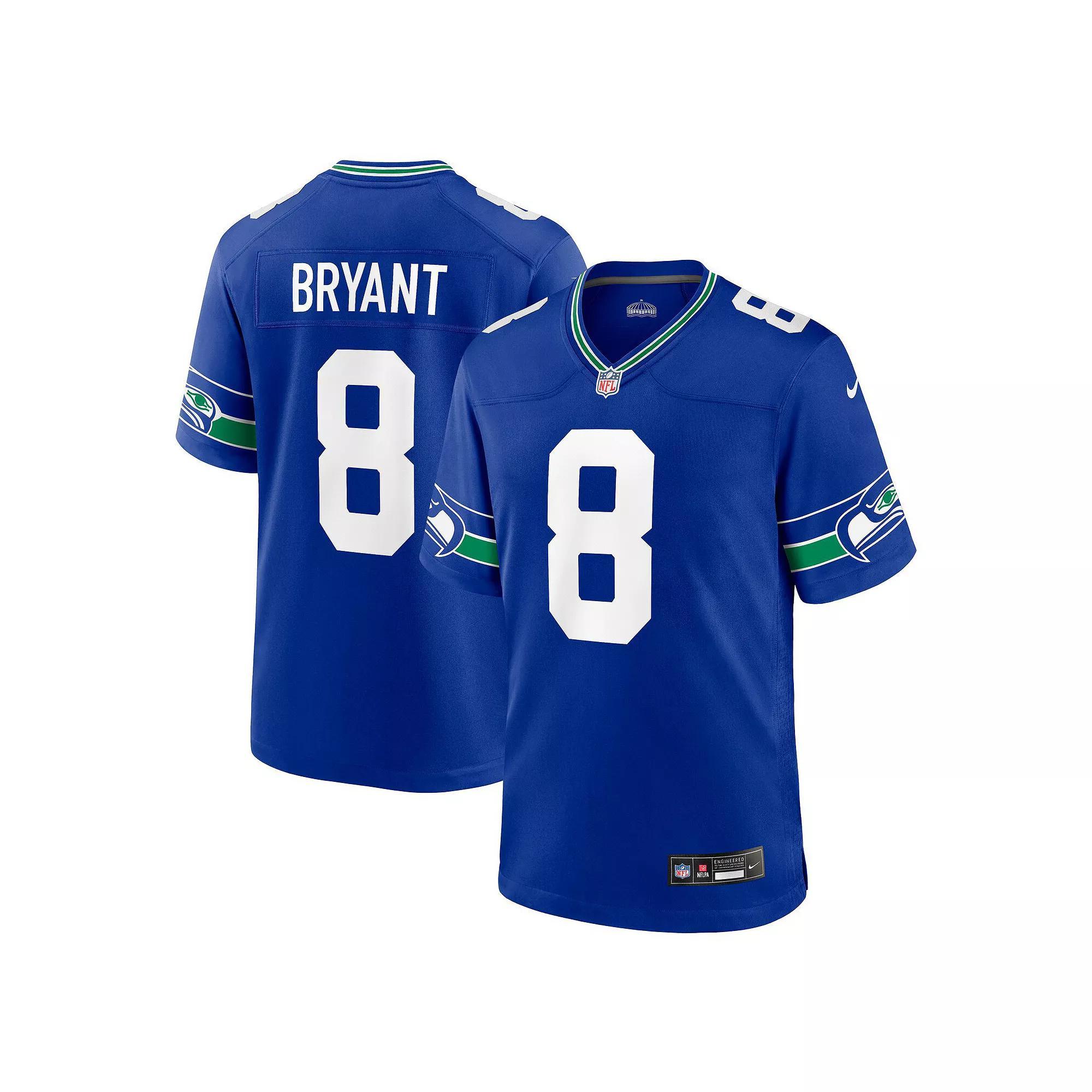 Men's Nike Coby Bryant Royal Seattle Seahawks Throwback Player Game Jersey,  Product Image