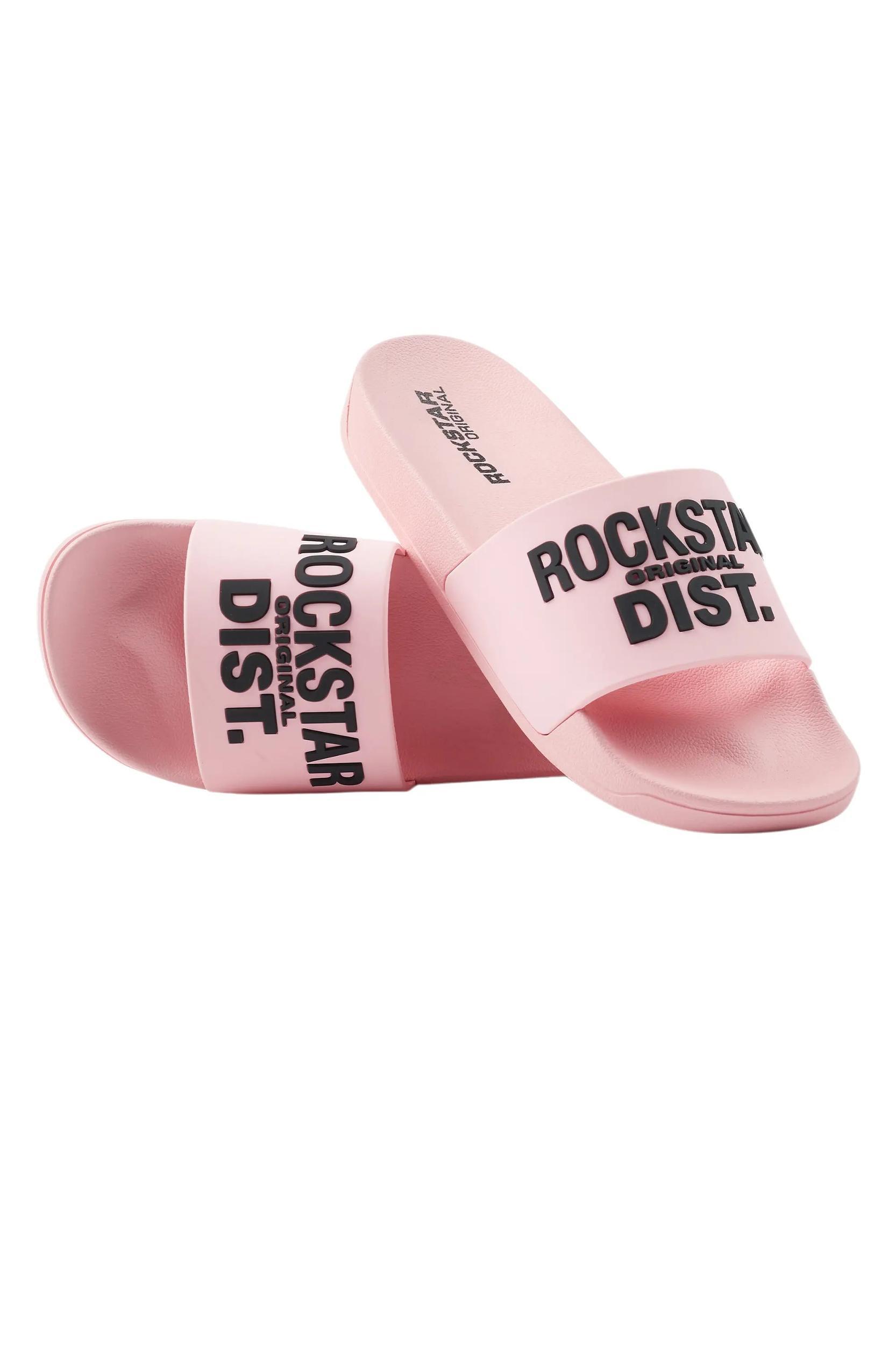 Deriona Pink Slides Female Product Image
