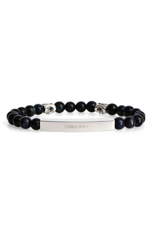 Ferragamo Mens Beaded Bracelet Product Image