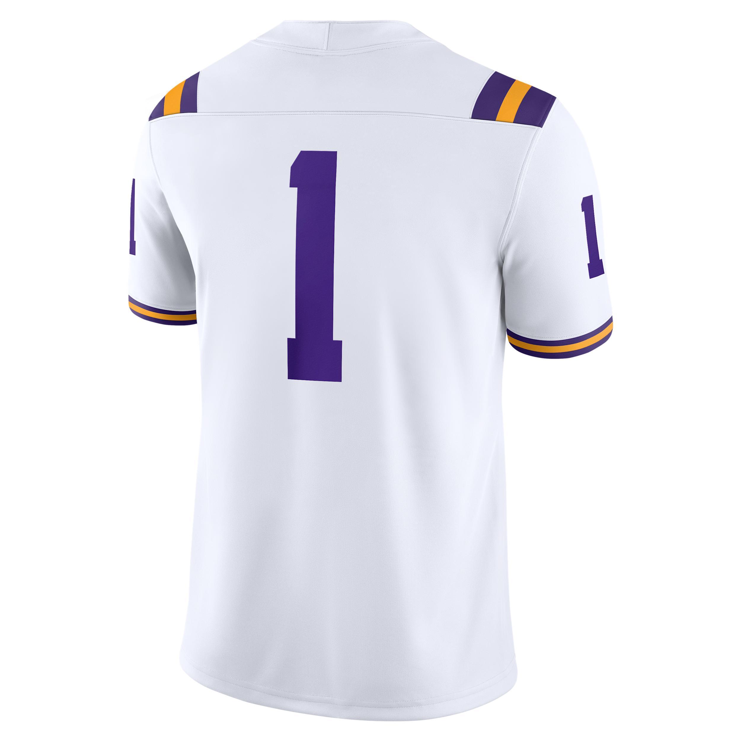 LSU Nike Mens Dri-FIT College Game Jersey | NC2F08AJLSN-MVV Product Image