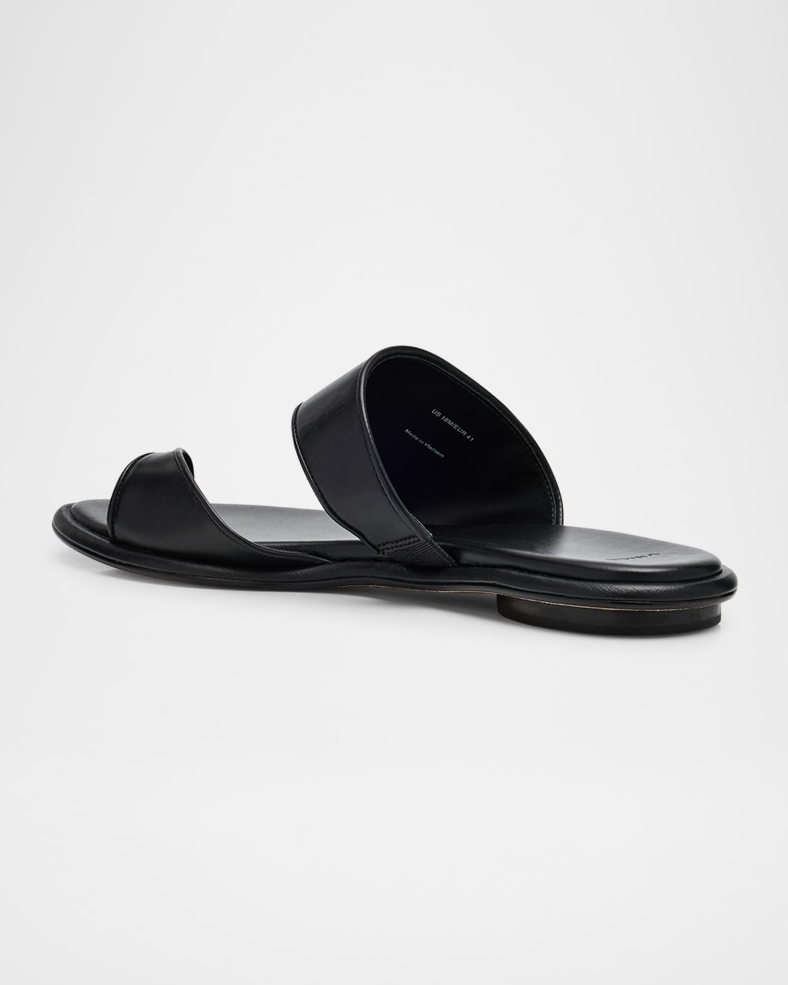 Lukas Leather Toe-Ring Slide Sandals Product Image
