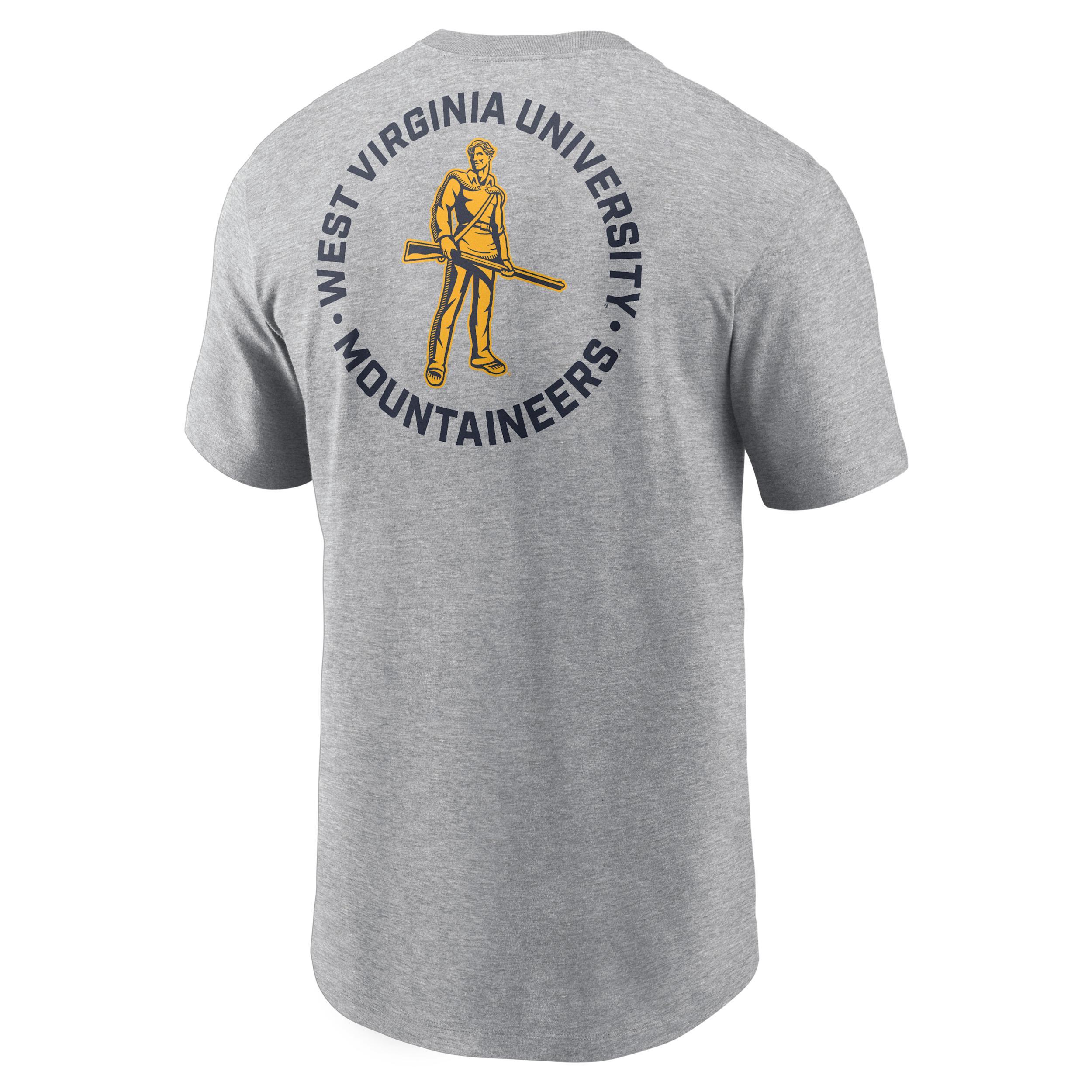 West Virginia Campus 2-Hit Men's Nike College T-Shirt Product Image