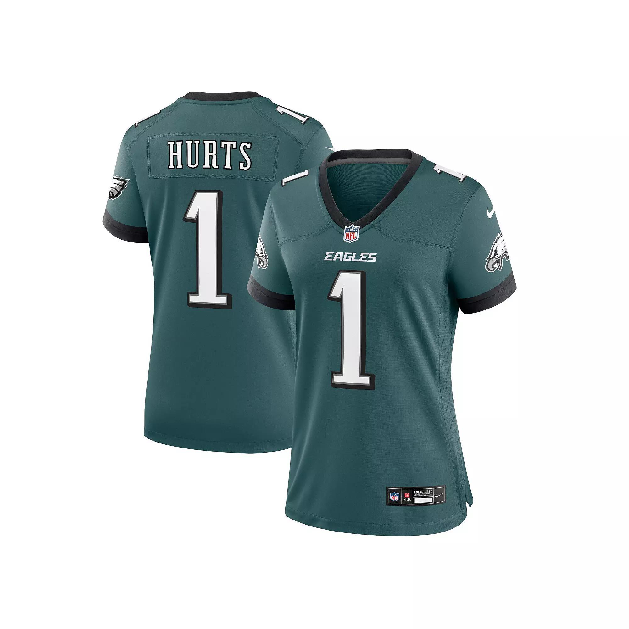 Jalen Hurts Philadelphia Eagles Womenâs Nike Women's NFL Game Jersey Product Image